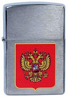 Зажигалка ZIPPO 200 Герб России